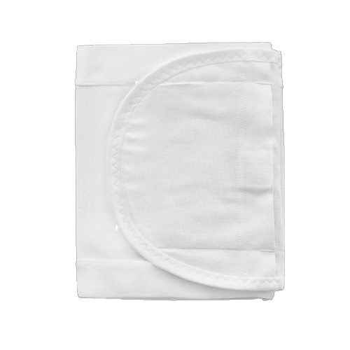 Brava Ostomy Belt - Standard, White, Discreet with Belt Tabs